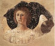 Piero della Francesca Head of an Angel oil on canvas